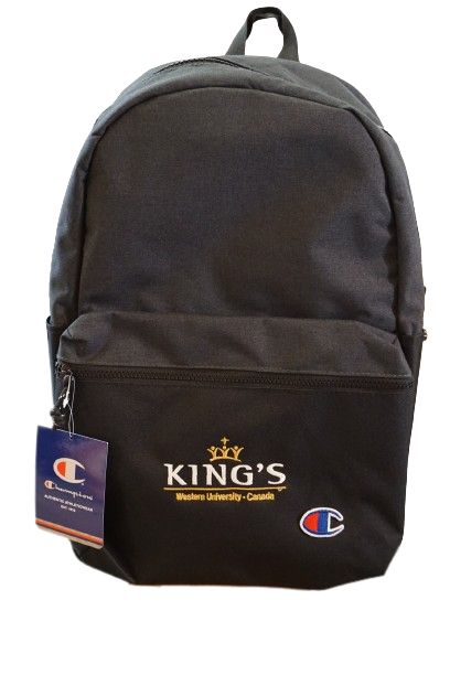 King's College Champion Backpack, Black