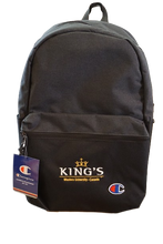 Load image into Gallery viewer, King&#39;s College Champion Backpack, Black
