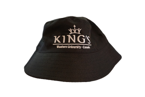 King's College Bucket Hat, Black