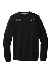 Load image into Gallery viewer, King&#39;s College, Nike Fleece Crew, Black
