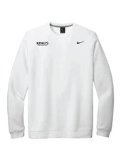 Load image into Gallery viewer, King&#39;s College, Nike Fleece Crew, White
