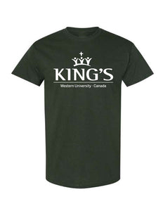 King's Short Sleeve T-Shirt, Green