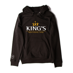 519 King's College Hoodie, Black