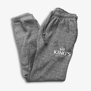 519 King's College Sweatpants - Light Grey, Salt & Pepper