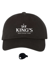 Load image into Gallery viewer, King's College Baseball Cap [Black/Green]
