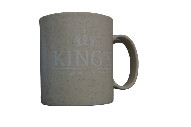 King's College Mug, Tan