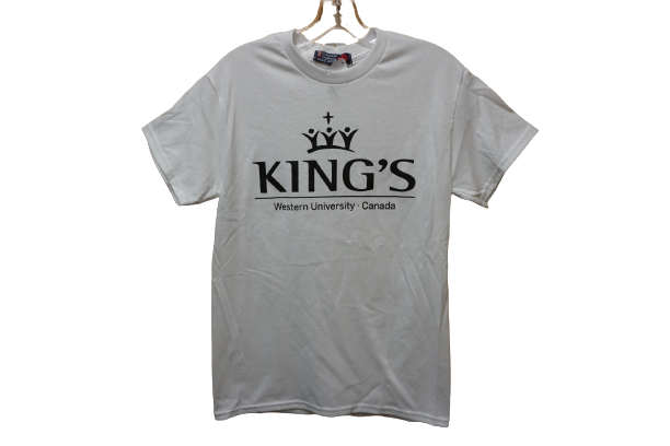 King's Short Sleeve T-Shirt, White
