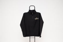 Load image into Gallery viewer, King&#39;s College Quarter Zip Sweatshirt, Black
