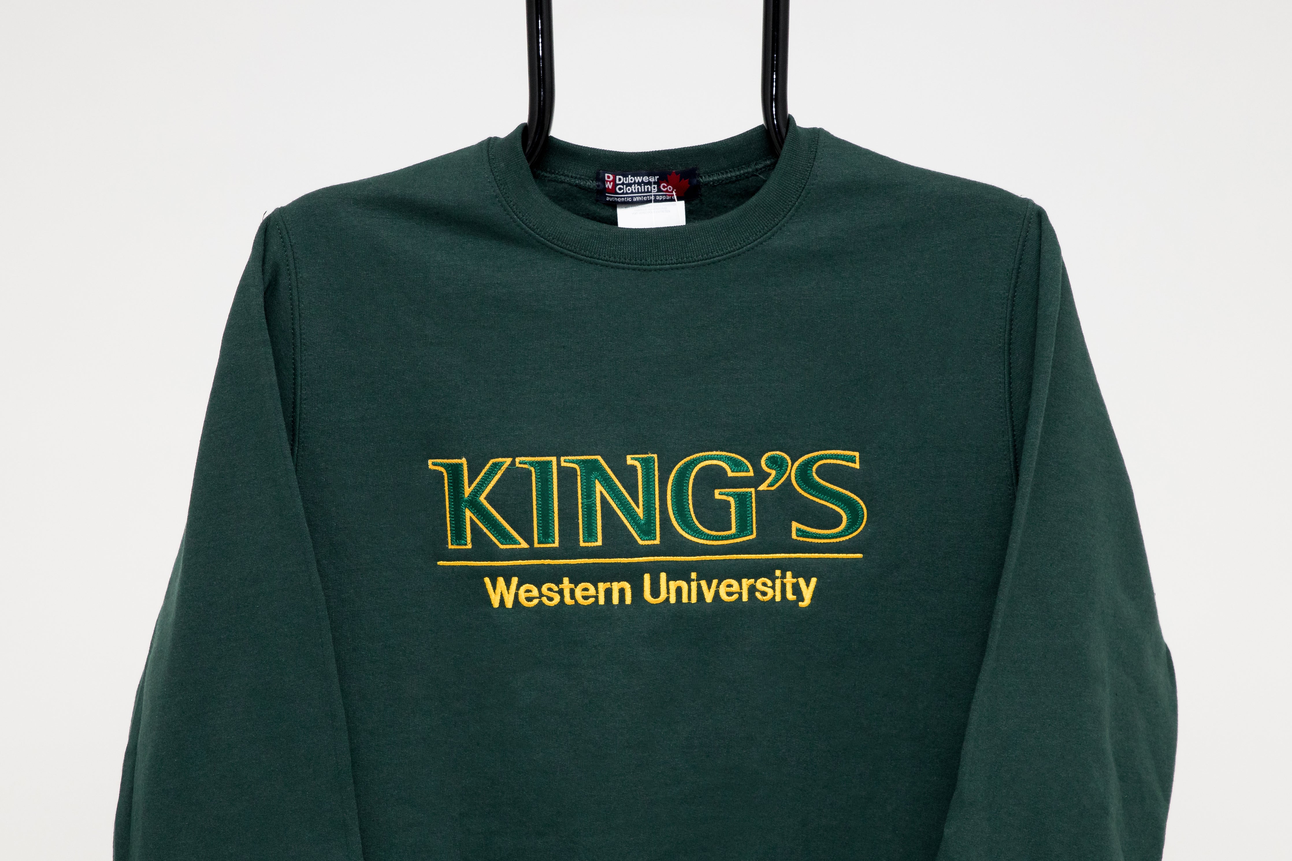 King's College Crewneck Sweatshirt, Green