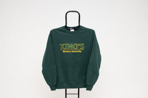 King's College Crewneck Sweatshirt, Green