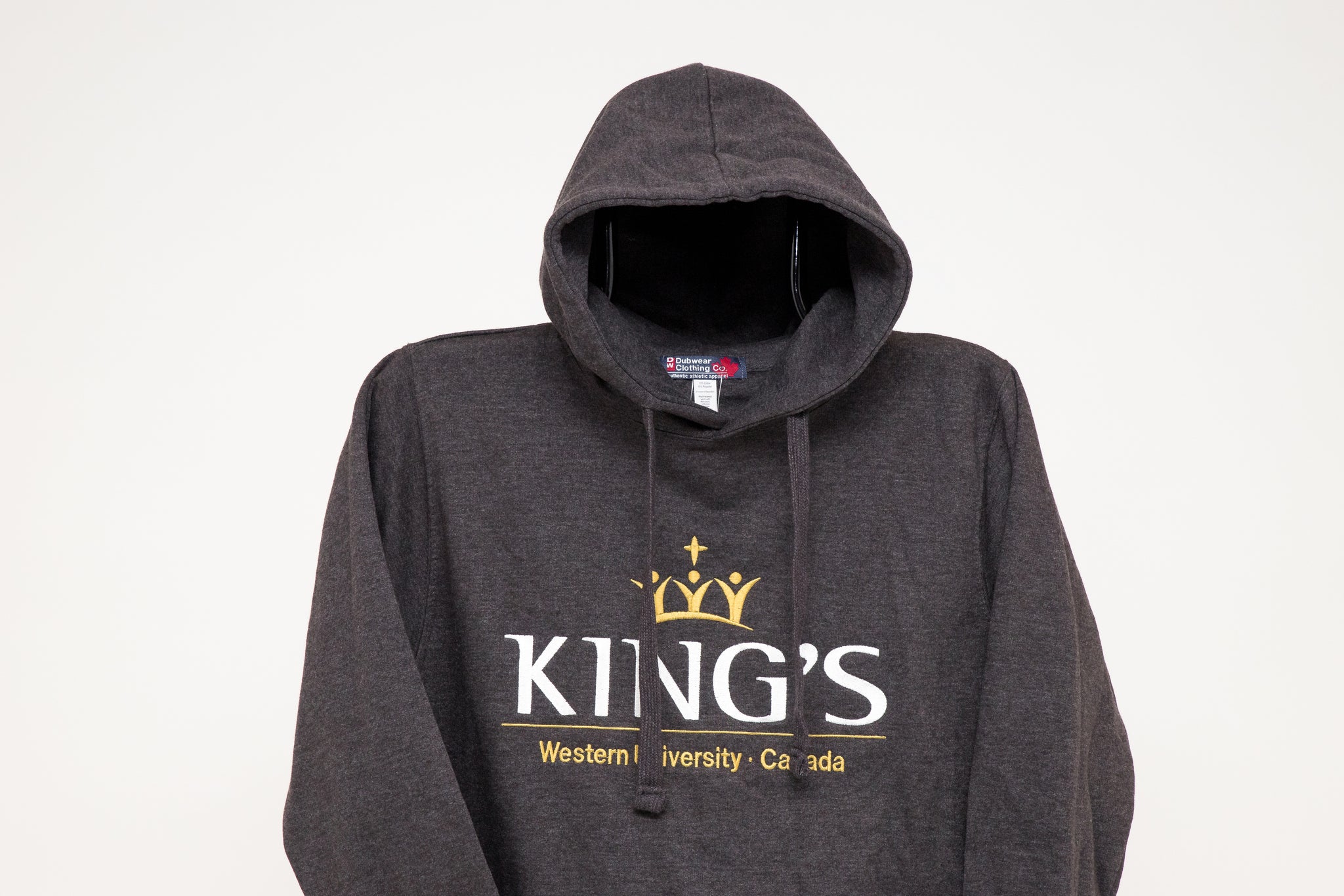 King's College Hoodie, Grey1